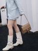 The First Layer Of Cowhide Natural Fall Simple And Versatile I Commuter Shoulder Bag Spring And Summer Fashion Messenger Small Square Bag