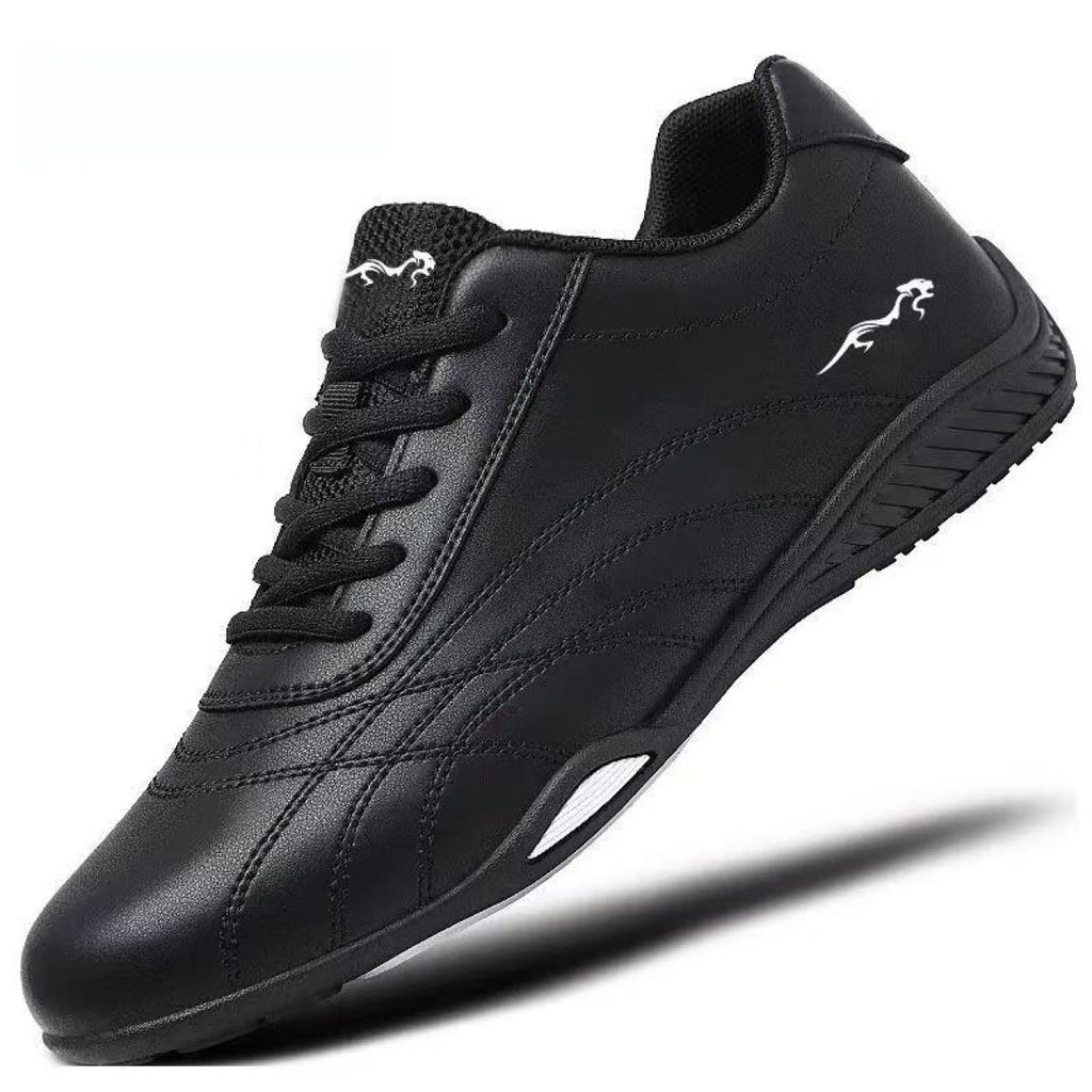 Schuhe Herren Neue Reiseschuhe Weiche Sohle Lederoberfläche Freizeitschuhe Leichte Sportschuhe