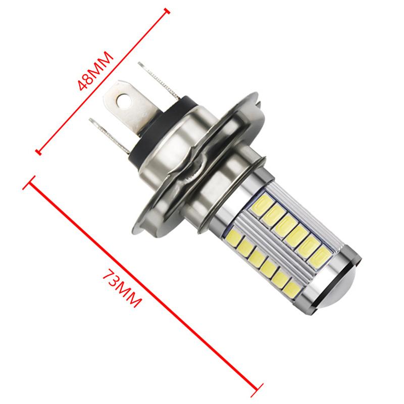H4 Led Lamp Car Headlight 33 Smd 5630 5730 Light Bulb Auto Automobile Fog Light