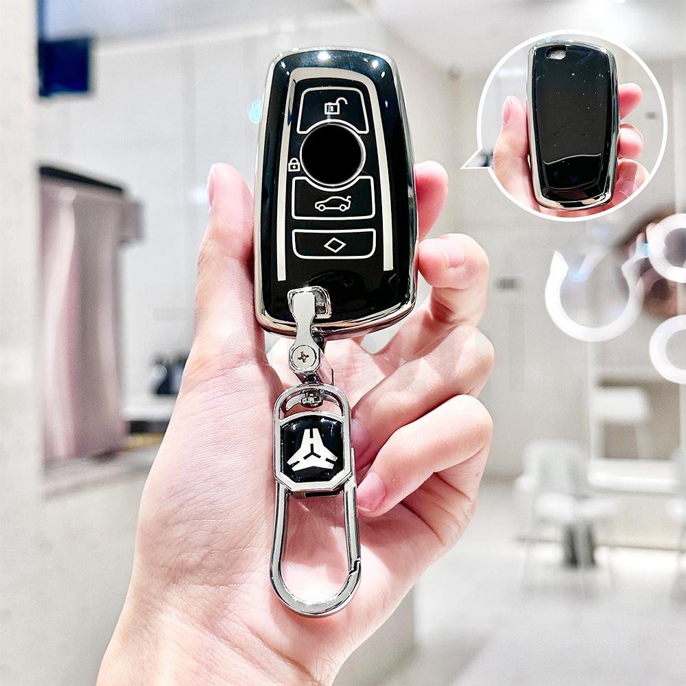 Tpu Car Key Case Cover For Bmw 1 3 5 7 Series X1 X3 X4 X5 F10 F15 F16 F20 F30 F18 F25 M3 M4 E34 Protector Shell Fob Accessories