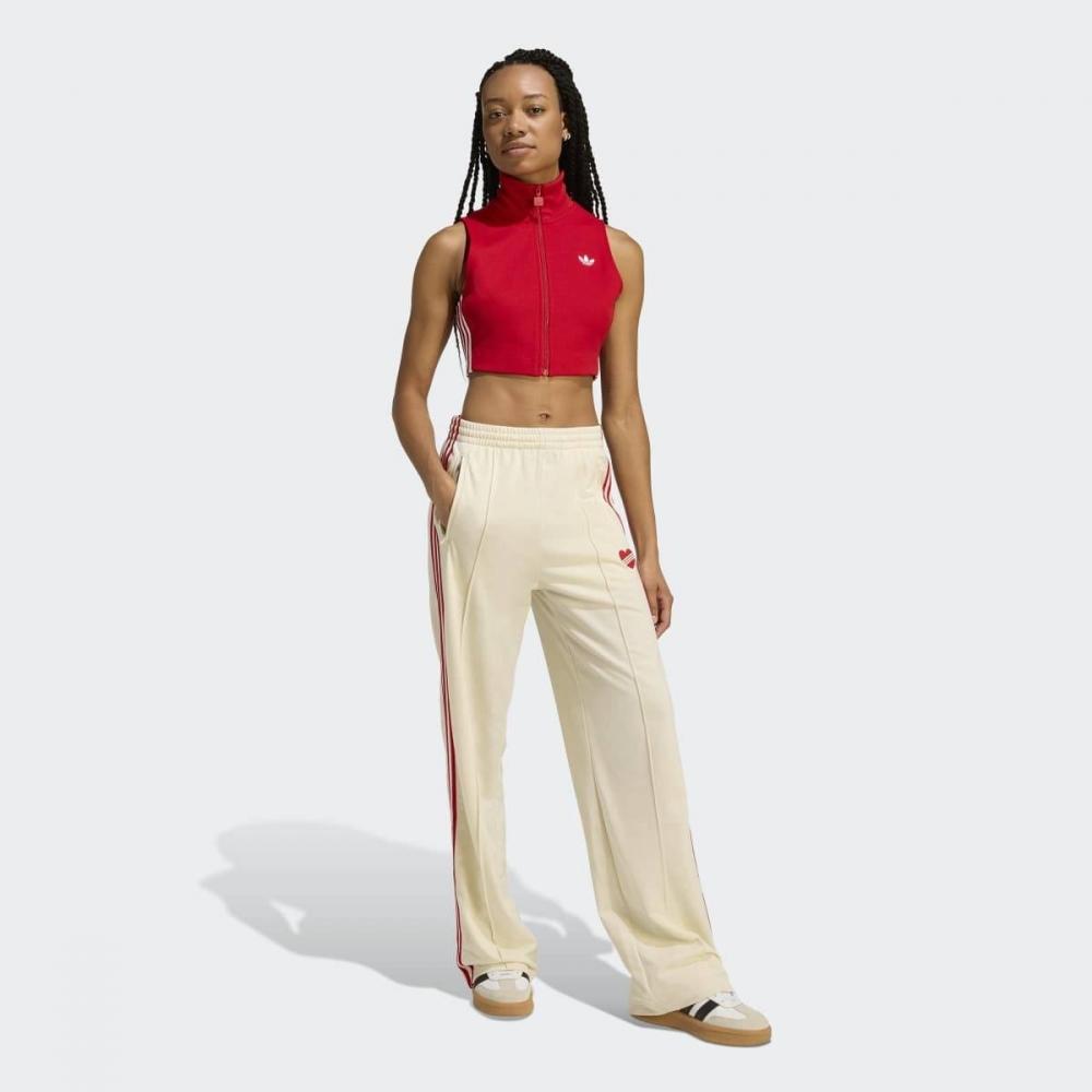 Adidas Soft Tricot Relaxed Firebird Loose Track Pants Kq8056