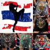 Tiger Head Muay Thai Boxing Kickboxing Shorts 3D Print Fighting Training Unisex Men Women Quick Dry Fitness Gym Sport Workout Casual Streetwear