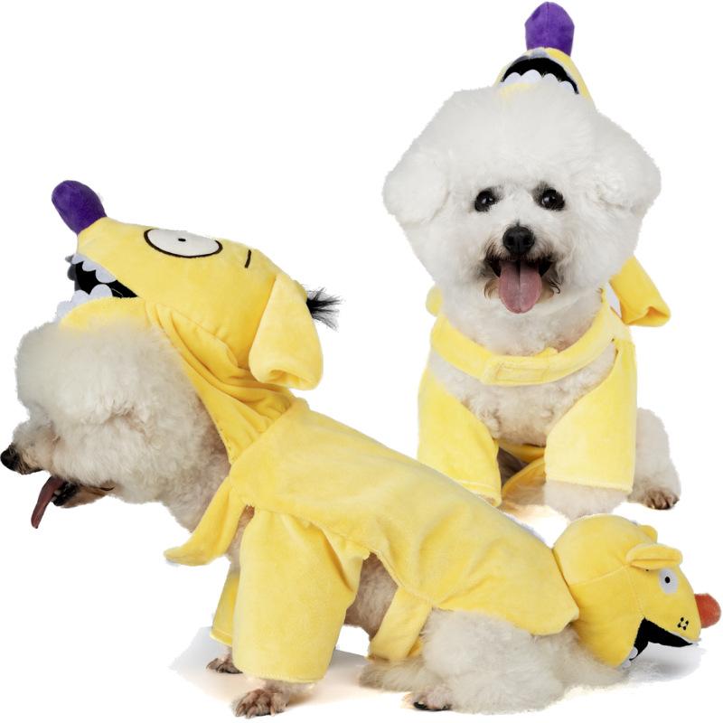New Halloween Pet Costumes: Three-dimensional Double-head Transformation Outfits for Funny and Quirky Cats and Dogs