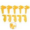 Nylon Tire Changer Yellow 10pcs Set Bird Head Protectors