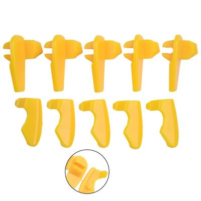 Nylon Tire Changer Yellow 10pcs Set Bird Head Protectors