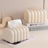 [Bread Tissue Holder] One Unique Beige Tissue Box Holder Shaped Like Bread -Made From Durable PP,Featuring An Easy-To-Use Design for Decorating Dining