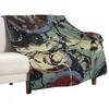 New Jackson Pollack | Composition with Pouring II Throw Blanket Thermal Cute Plaid Flannel Heavy Moving Thin Blankets