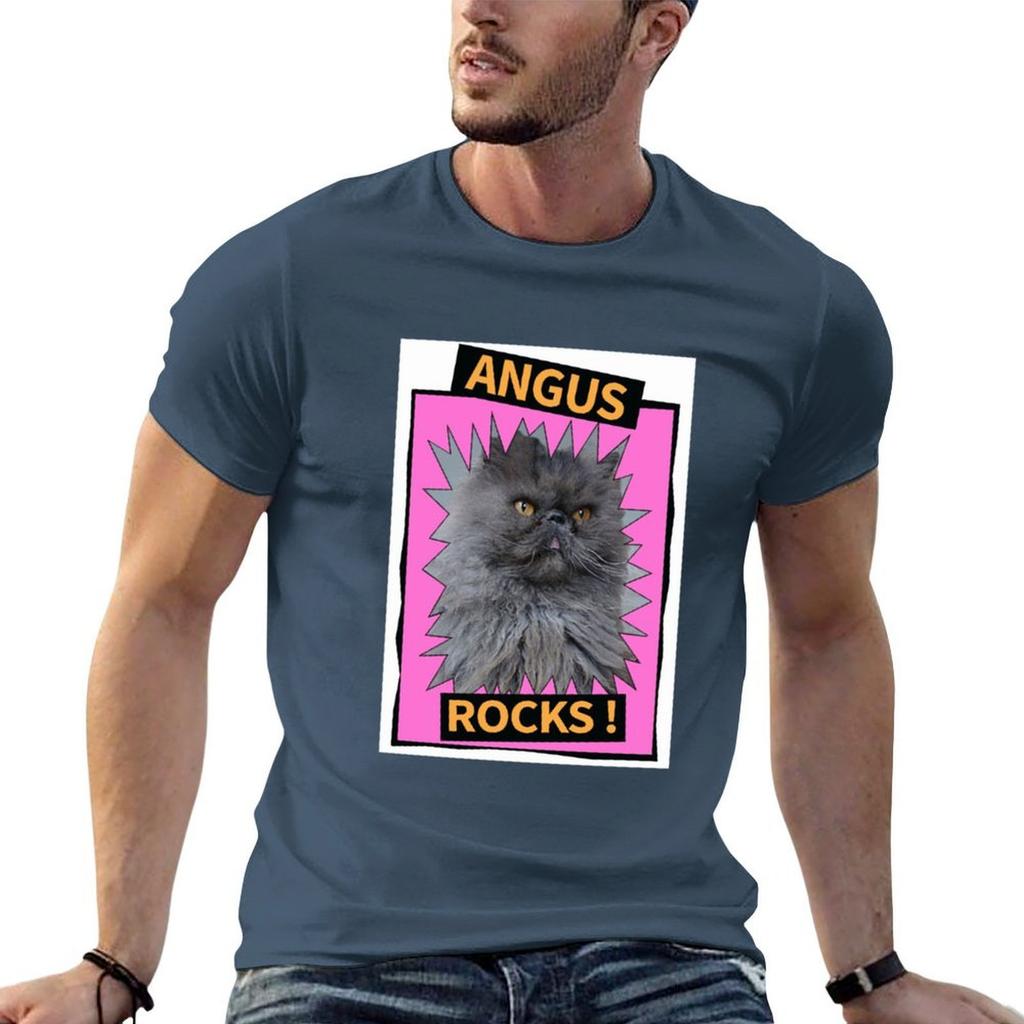 Angus Rocks TShirt t shirt man casual t shirts designer TShirt
