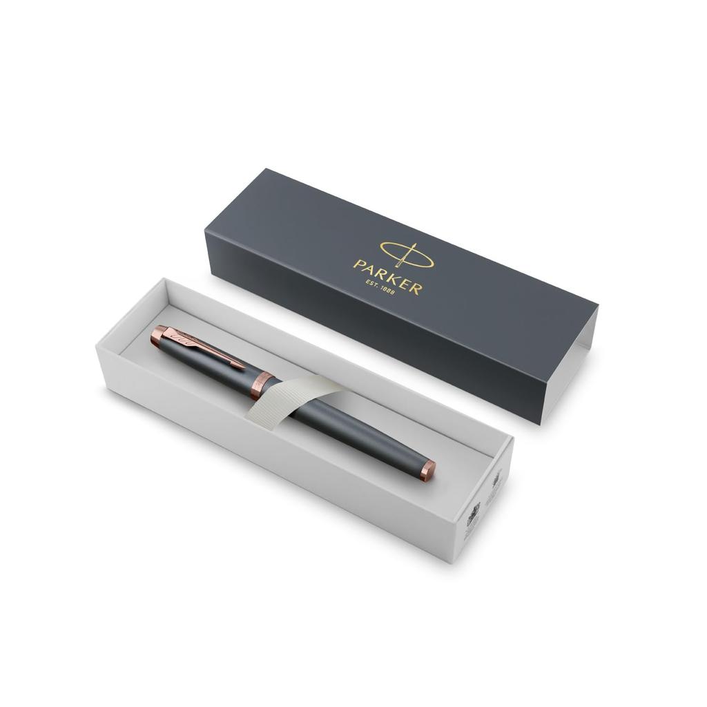 Parker Parker IM Fountain Slate Fine Gift Box Luxury Item 2235433 Pen, PGT, Nib, Included, Gift, No.