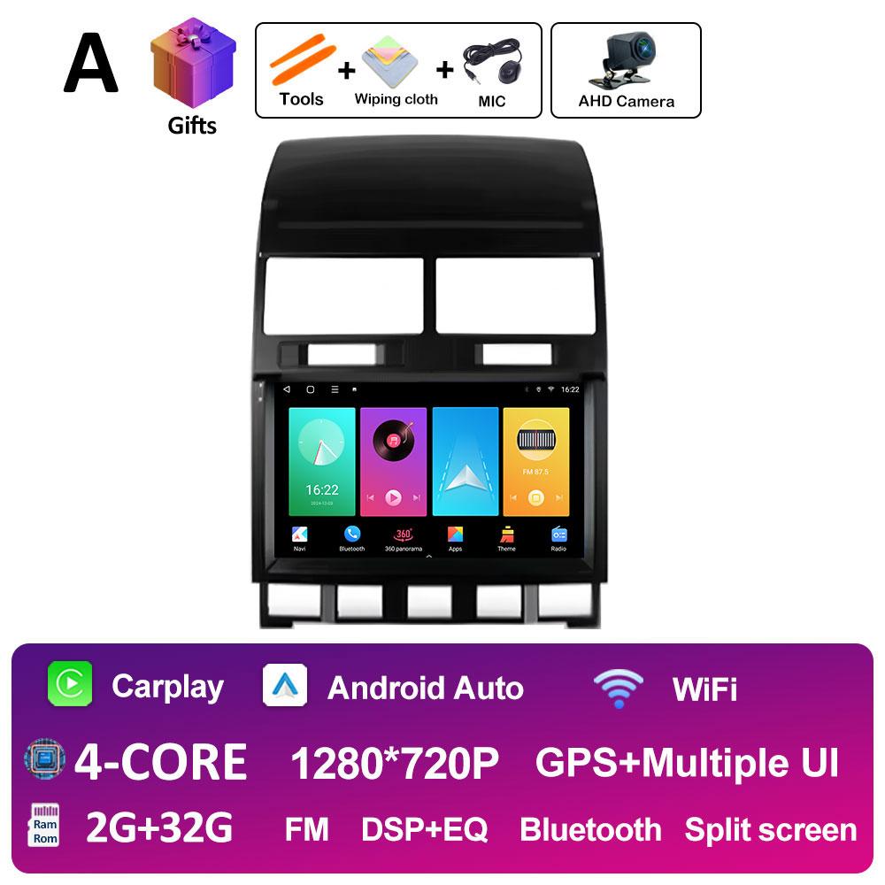 Wireless Carplay For Volkswagen Touareg GP 2002 2003 2004 2005 2006 2007 - 2010 Android Intelligent System Bluetooth Accessories