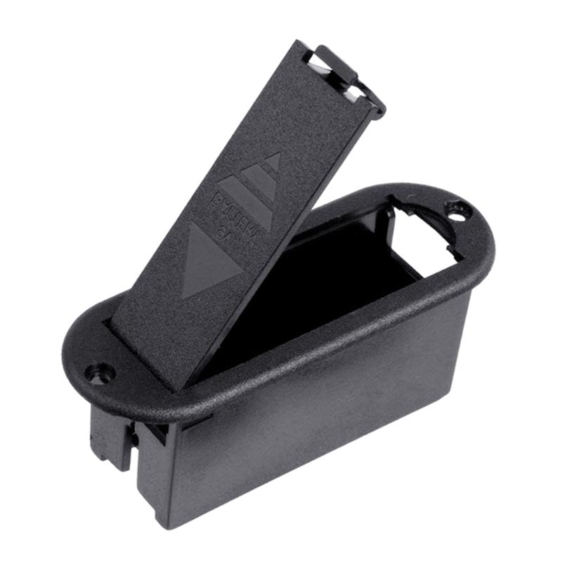Battery Case Box 9V Battery Compartment for Electric Guitar Bass Accessories