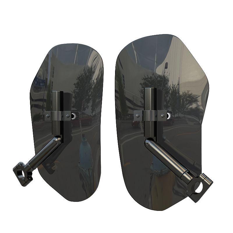 Suzuki DL250 Motorcycle Accessories: Butterfly Bumper, Knee Pads, Windshield, Mudguards