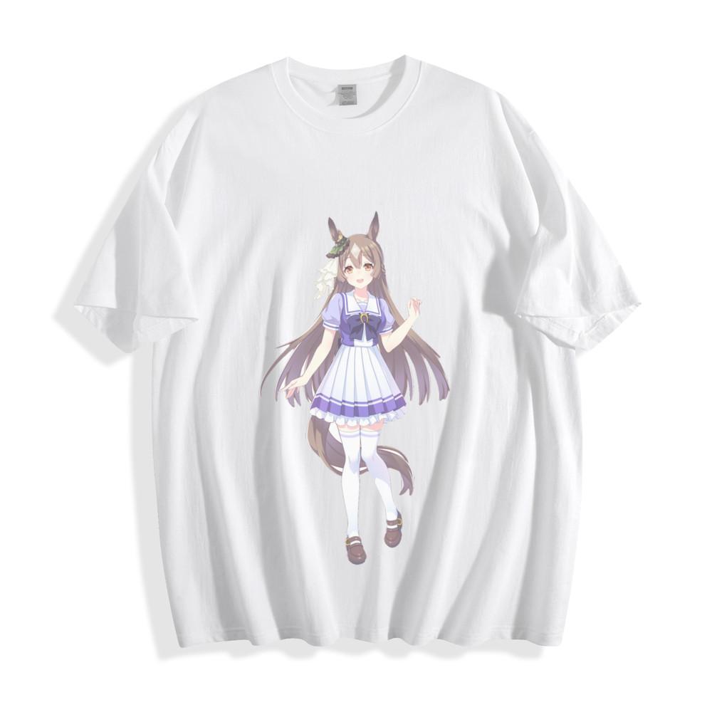 Satono Diamond Umamusume T-Shirt - Graceful Chibi Design Unisex Tee