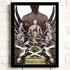 Japanese Anime Attacks Titan Posters, Decorative Prints, Murals, Cafes, Decorative Oil Paintings