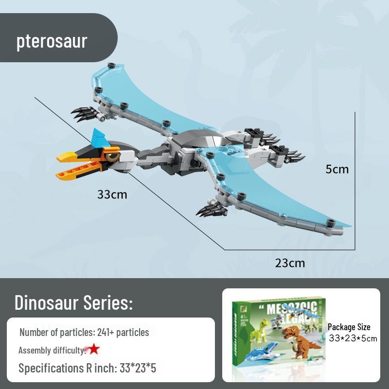 Серия «Динозавры» от Xianci, конструктор Трицератопс для детей-новичков