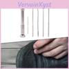 Pu Needles Awl Leather Sewing Set Hand Home Replaceable Shoes Repair Tool