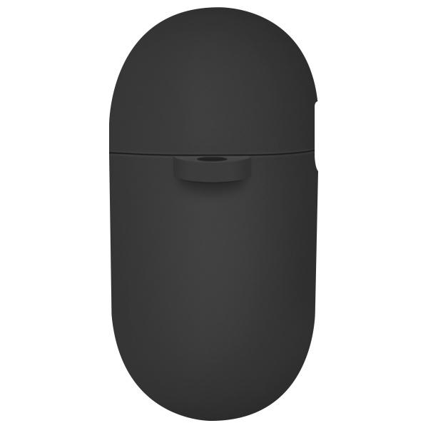 UNIQ Nexo AirPods 4 + Ear Hooks Silicone case black/black