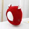 Baby Kids Knit Hat With Cute Dog And Bear Ears For Winter Warmth And Windproof Protection