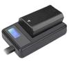 USB Portable Smart Camera Charging Station with LCD Display for Canon Rebel EOS EOS EOS and EOS M10 LP-E12 Charger, Single-Slot SL1, 100D, M, M2,