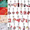 Charms Plata De Ley 925 Red Color Series Charm Red Elephant Animal Fruit Beads of Original Fits Women Anniversary Jewelry Charms