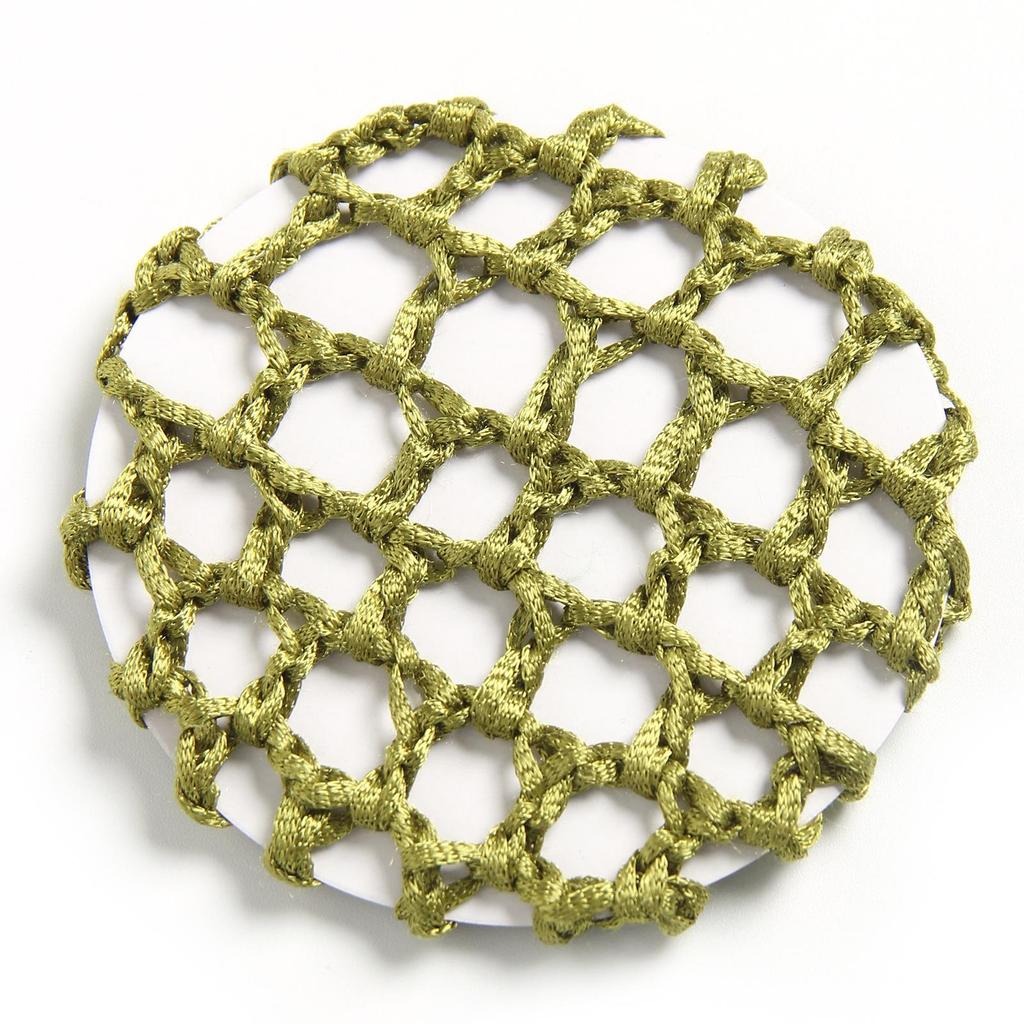 Professionelles geflochtenes Haarnetz für Krankenschwestern, Stewardessen und Tänzer – diamantenfreier Dutt-Kopfschmuck