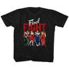 Final Fight Panels Black Gaming Children's T-shirt