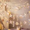 3M 20 LED Nautical Theme Ocean Beach String Lights Seahorse Sea Turtle Starfish Shell Fairy Light Christmas Garland Light