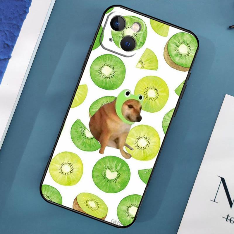 Doge Dog Cheems Meme Case For iPhone 16 15 14 13 12 11 Pro Max XS X XR Plus 12 13 Mini Cover Shell