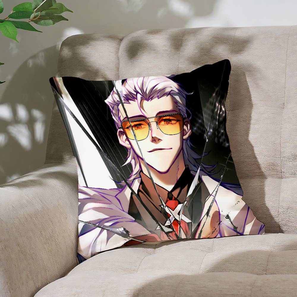 To Be Hero X Manga Pillow Case Throw Pillow Cover Nordic Vintage Style Cushion Covers Home Living Room Sofa Couch Seat