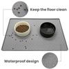 Anti overflow Pet Accessories Non-stick Dog Bowl Mat Pet Placemat Dog Feeding Mat Cat Feeder Mats