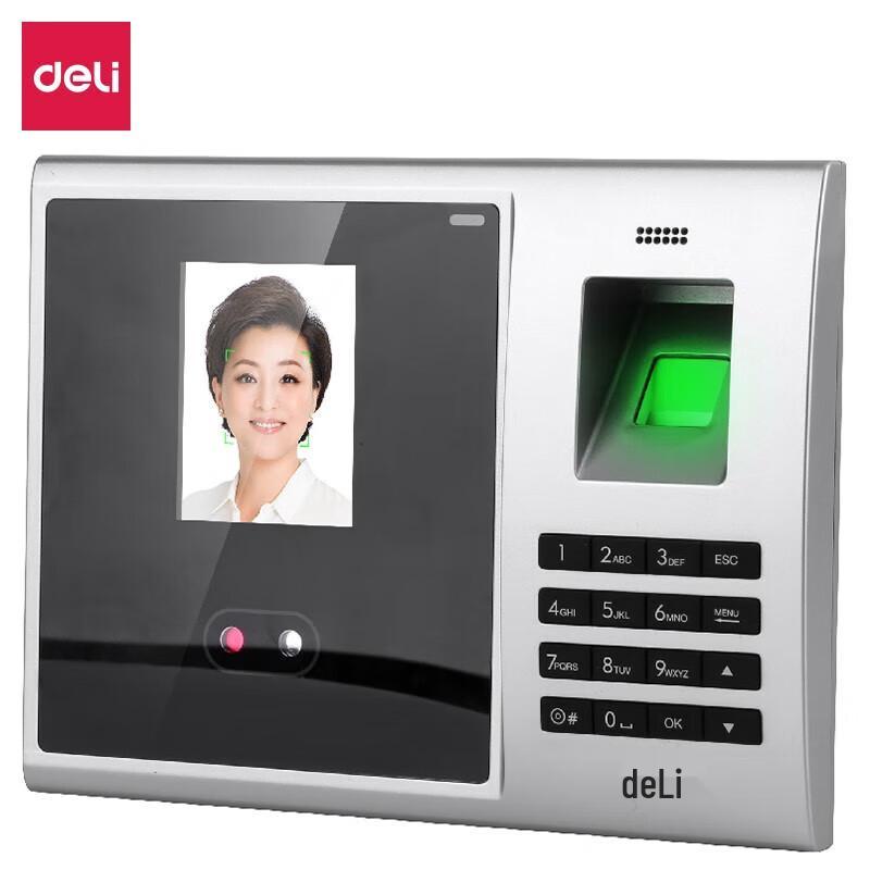 Deli 3749 Fingerprint Face Recognition Time Attendance Machine