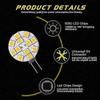 10x Lampadina LED G4 Non Dimmerabile Bianco Caldo 2700k CC 12V Sostituzione-QH