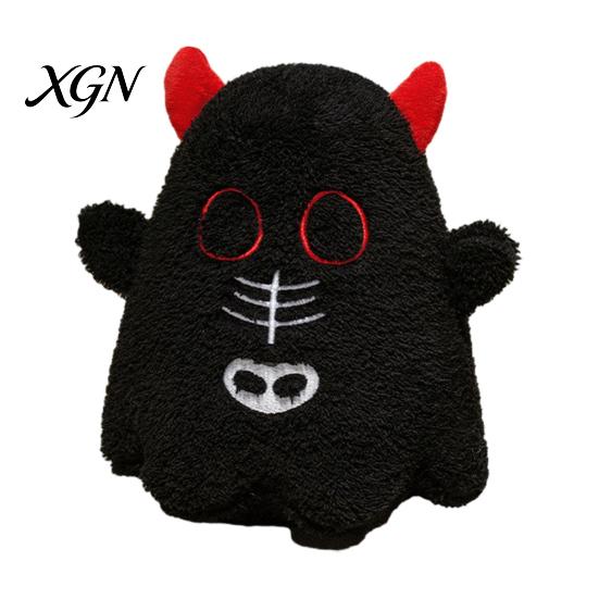 Holiday Themed Doll Halloween Pumpkin Plush Toy, Spooky Ghost Bat Demon Stuffed Doll, Party Favors Cartoon Plushie Decoration for Home,