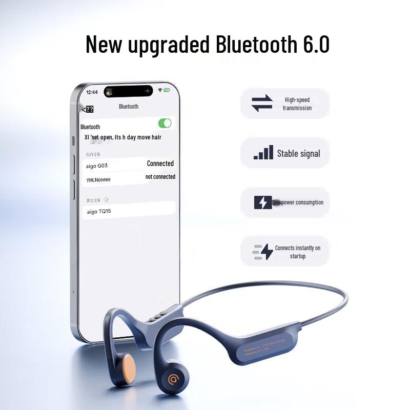 Aigo G03 Bone Conduction Bluetooth Sports Earphones