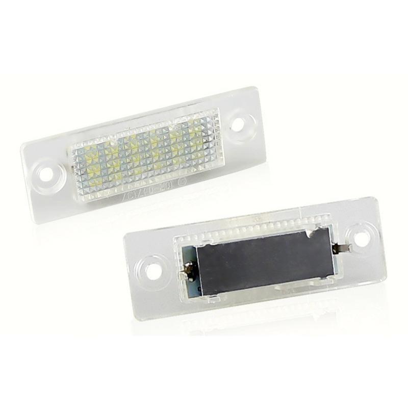 License Plate Light LED Compatible with Volkswagen Touran Passat Jetta Caddy Skoda Car Accessories Auto Parts Rear Plate Light