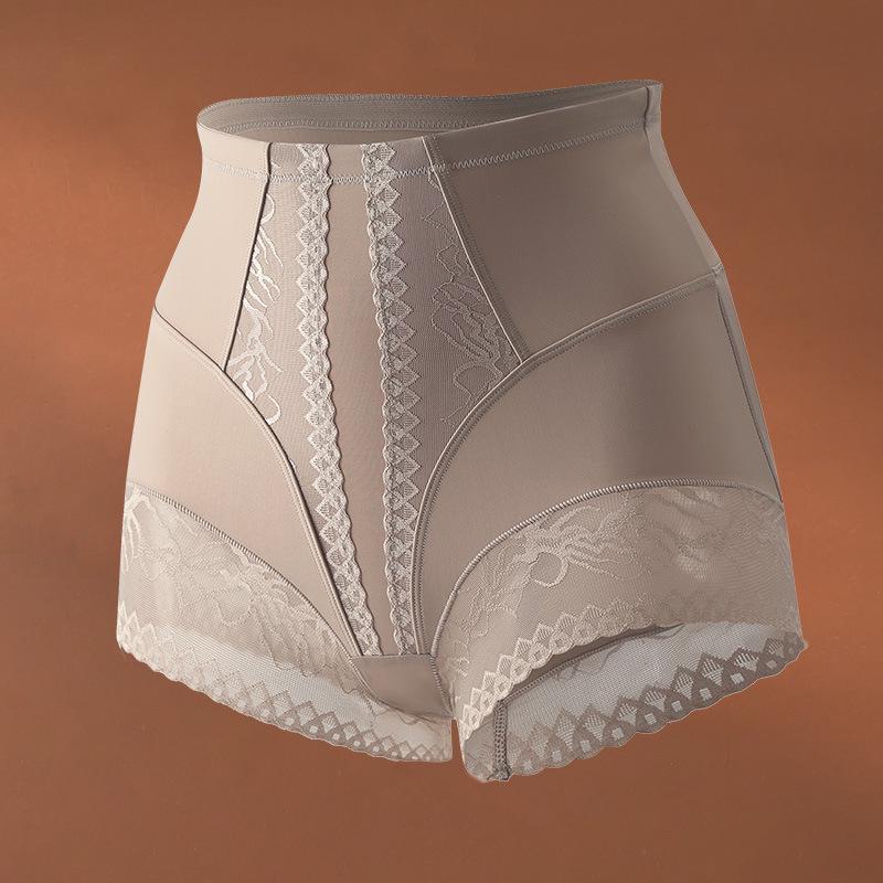 

Прямая трансляция кружевного белья с высокой талией, утягивающего бедра и поддерживающего живот, с антибактериальной промежностью — без закручивания, новая модель.