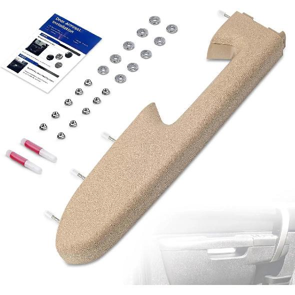 22818465 Front Left Driver Side Door Panel Armrest Repair For Chevrolet Silverado 2010-2014 GMC Sierra 2010-2014