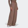 Adidas Originals Casual Pants Women's Brown Moderate Wide Leg Pants (Unisex) Casual Pants HU1954