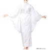 Long Undergarment with [KYOETSU] [Kyoetsu] Undergarment, Two-shaku Sleeve, Long-sleeved, Washable, Half-collar, Collarless, Women's (no Collarless,