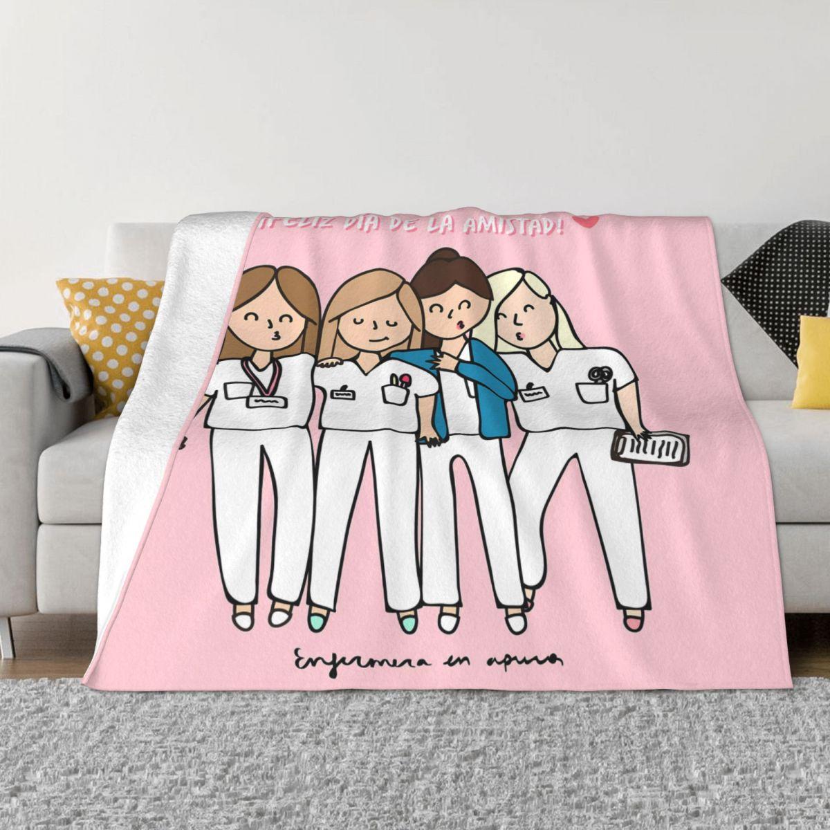 

Enfermera En Apuros Doctor Nurse Medical 2458 An Ultra-Soft Micro Fleece Blanket 30x40in
