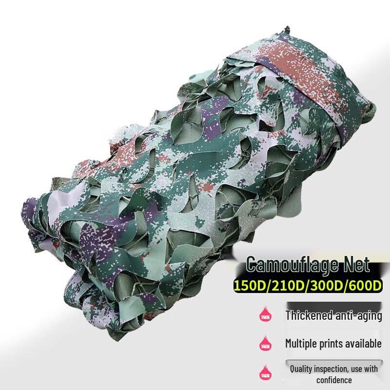 Robust Camouflage Anti-Drone Shade Net