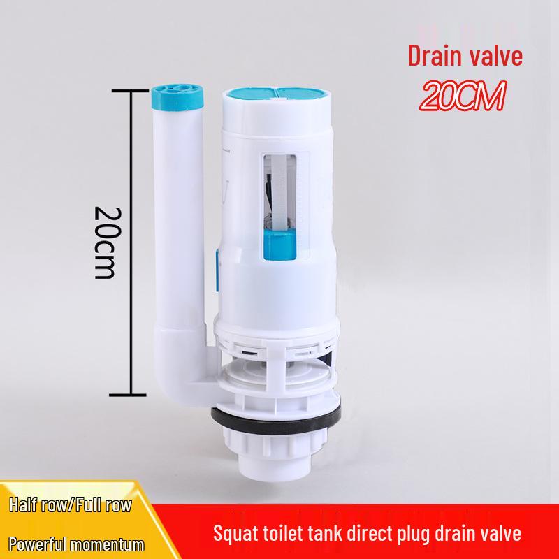 Universal Toilet Fill and Drain Valve Kit for Old-Fashioned Tanks