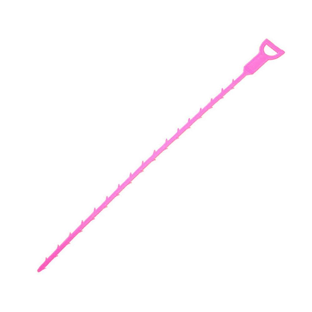 Silicone World Sink Pipe Drain Cleaner Pipeline Hair Cleaning Kitchen Bathroom Shower Sewer Clog Plastic Hook Dredging Tools