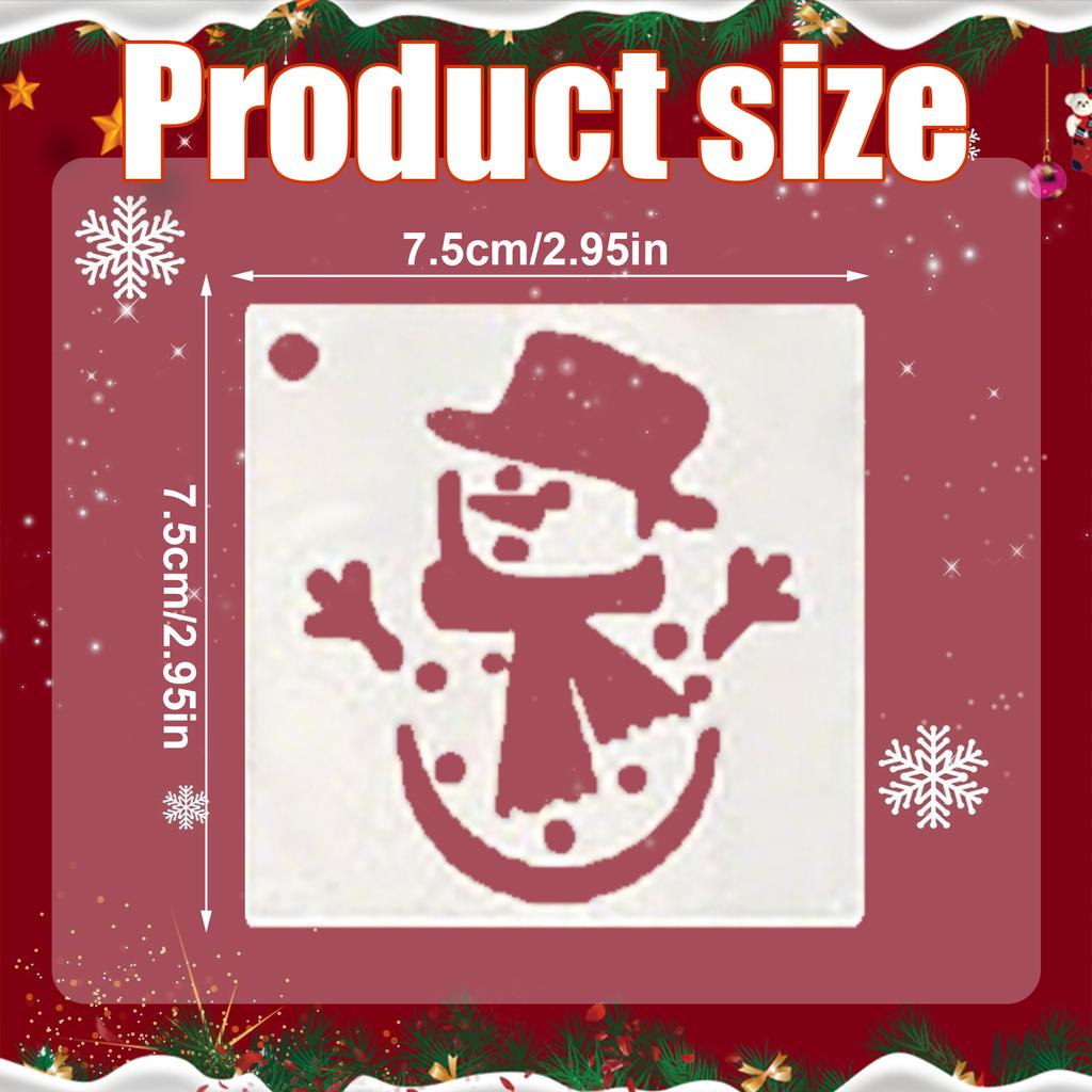 25Pcs Halloween Stencils for Crafts 3 Inch Drawing Template Drawing Craft Stencils for Painting On Wood Wall Pumpkin Home Decor