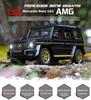 1:32 Benz G63 AMG Toy Alloy Car Diecast Model Sound Light Pull Back Toy Miniature Vehicle Model Ornaments Gift For Kids