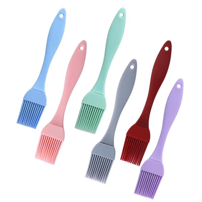 Silicone Brush for BBQ, Oil Brush for Cooking and Baking, Kitchen Tools for Home, 1 Set