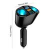 Quick Charge Car Charger 2.4A Auto Cigarette Lighter Adapter PD QC3.0 12V-24V Phone Charger Socket for Mobile Phone DVR Charging