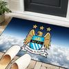 1PC rug Football Manchester Crest Carpet, Chair Rug,Area Rug for Office Bedroom living rooms bedroom, Doormat decor Christmas fan gifts