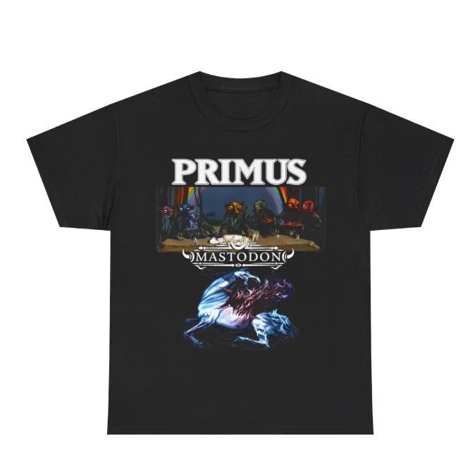 Primus & Mastodon Summer Cotton Black Men S-5XL T-Shirt Unisex T-Shirt XXXXL