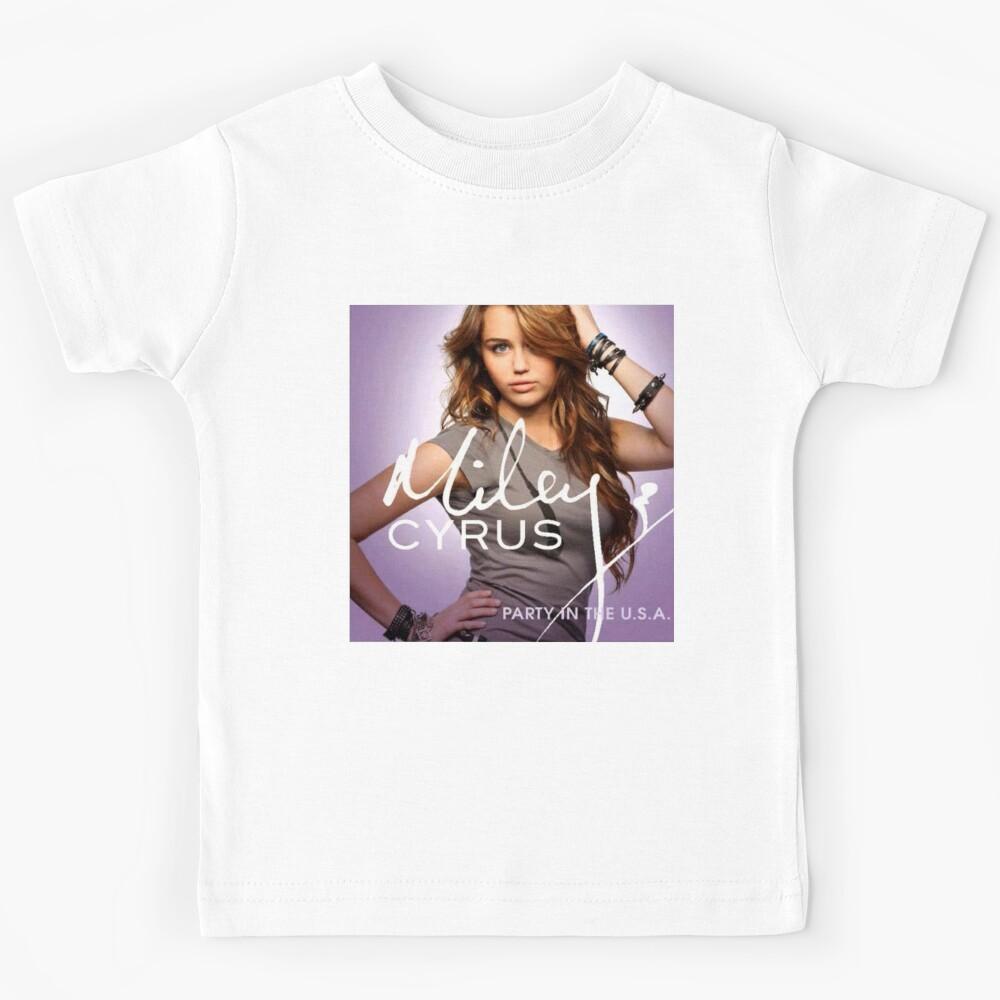 Party In The USA Cyrus Poster Kids T-Shirt 140
